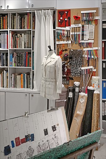 YSL's studio woth a safari jacket